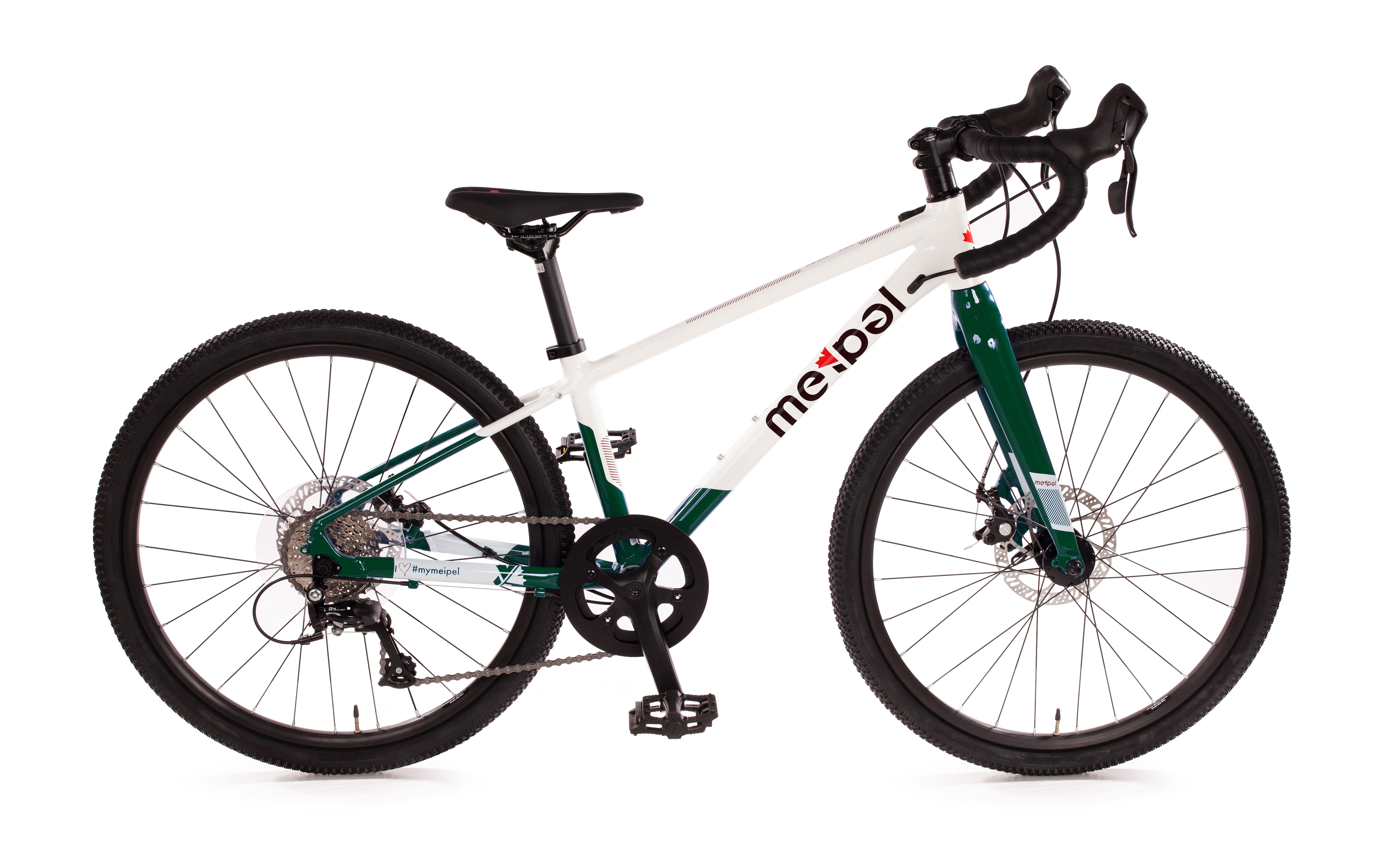 #Laufradgröße_24#Rahmenfarbe_grün / weiß