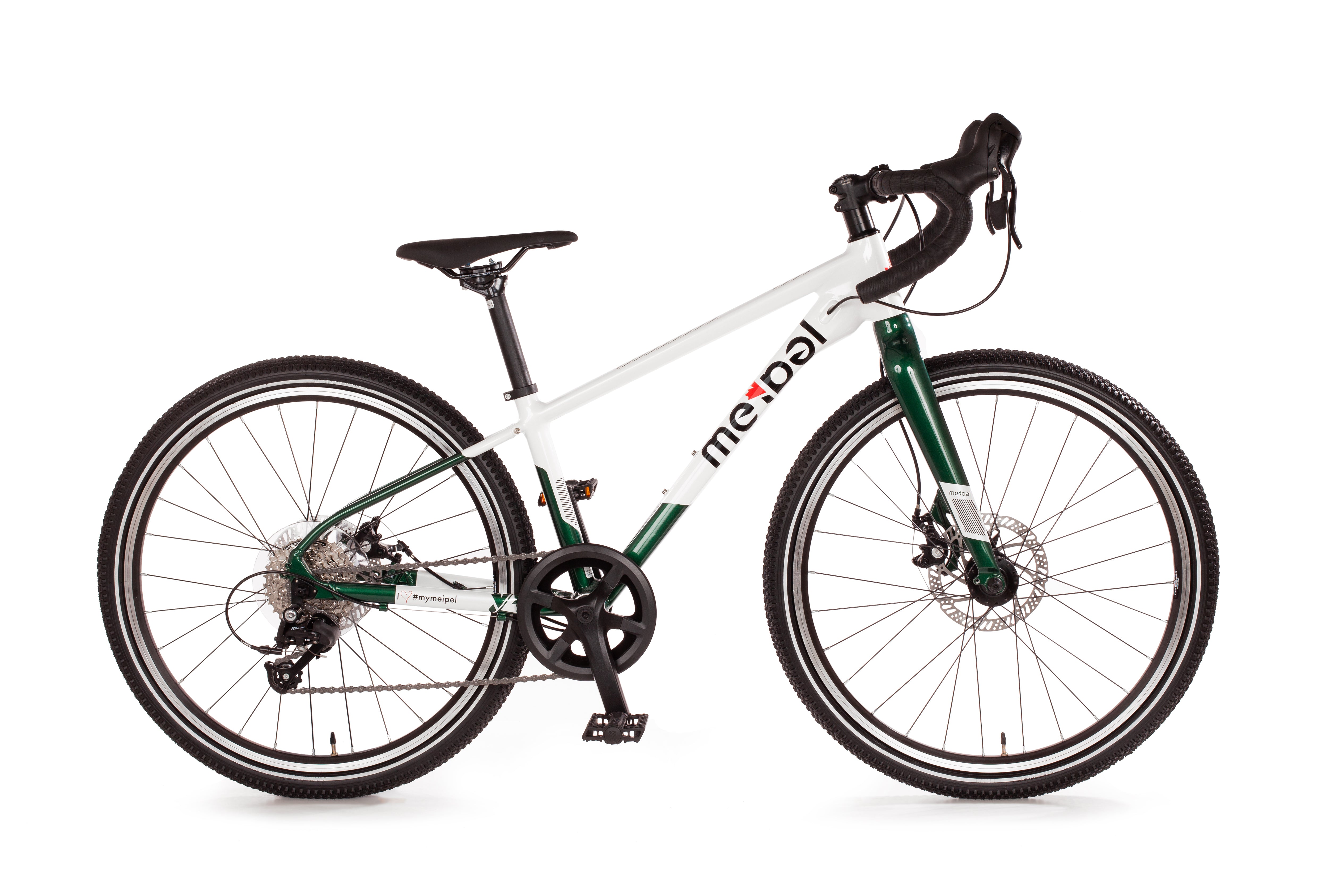 #Laufradgröße_24#Rahmenfarbe_grün / weiß