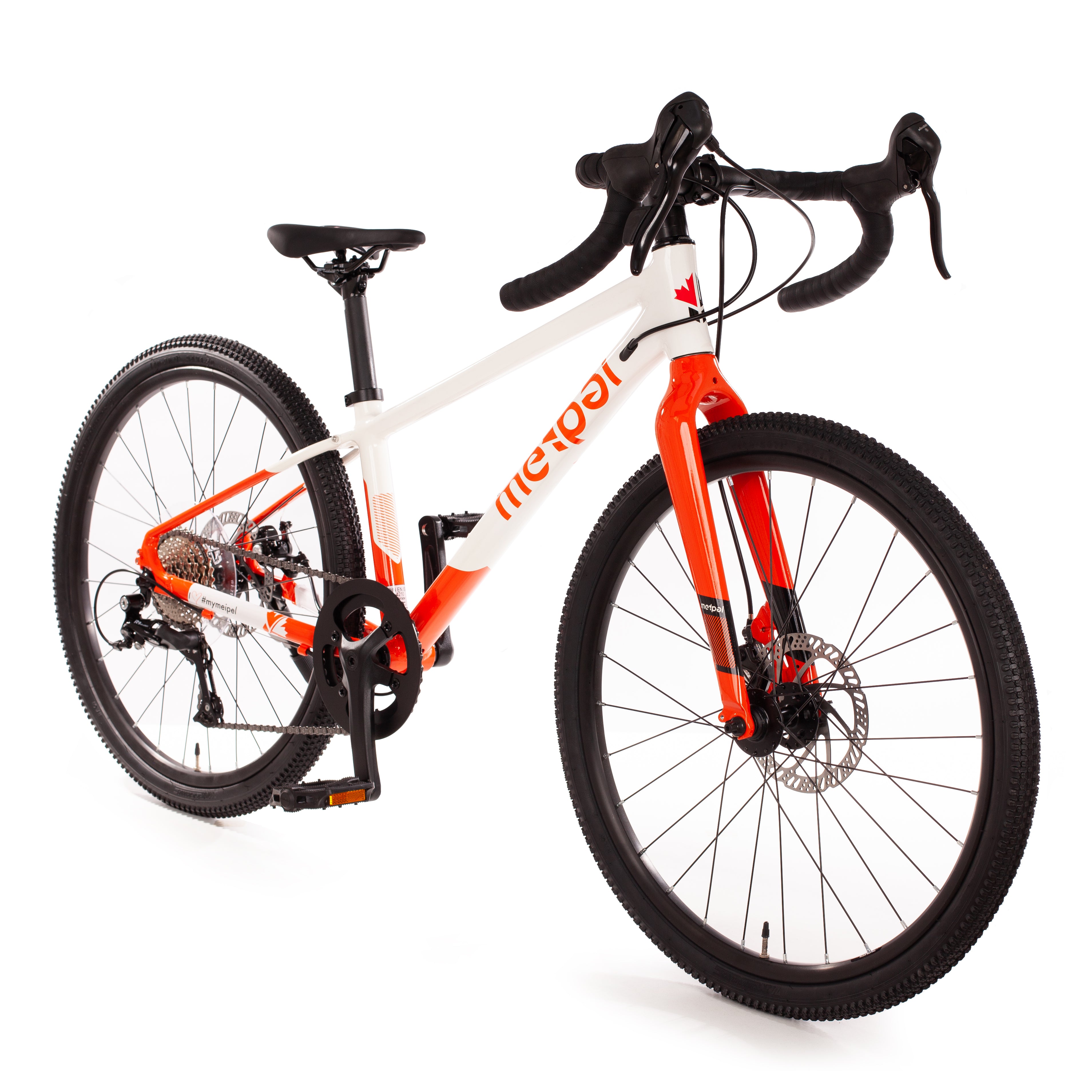 #Laufradgröße_24#Rahmenfarbe_orange / weiß