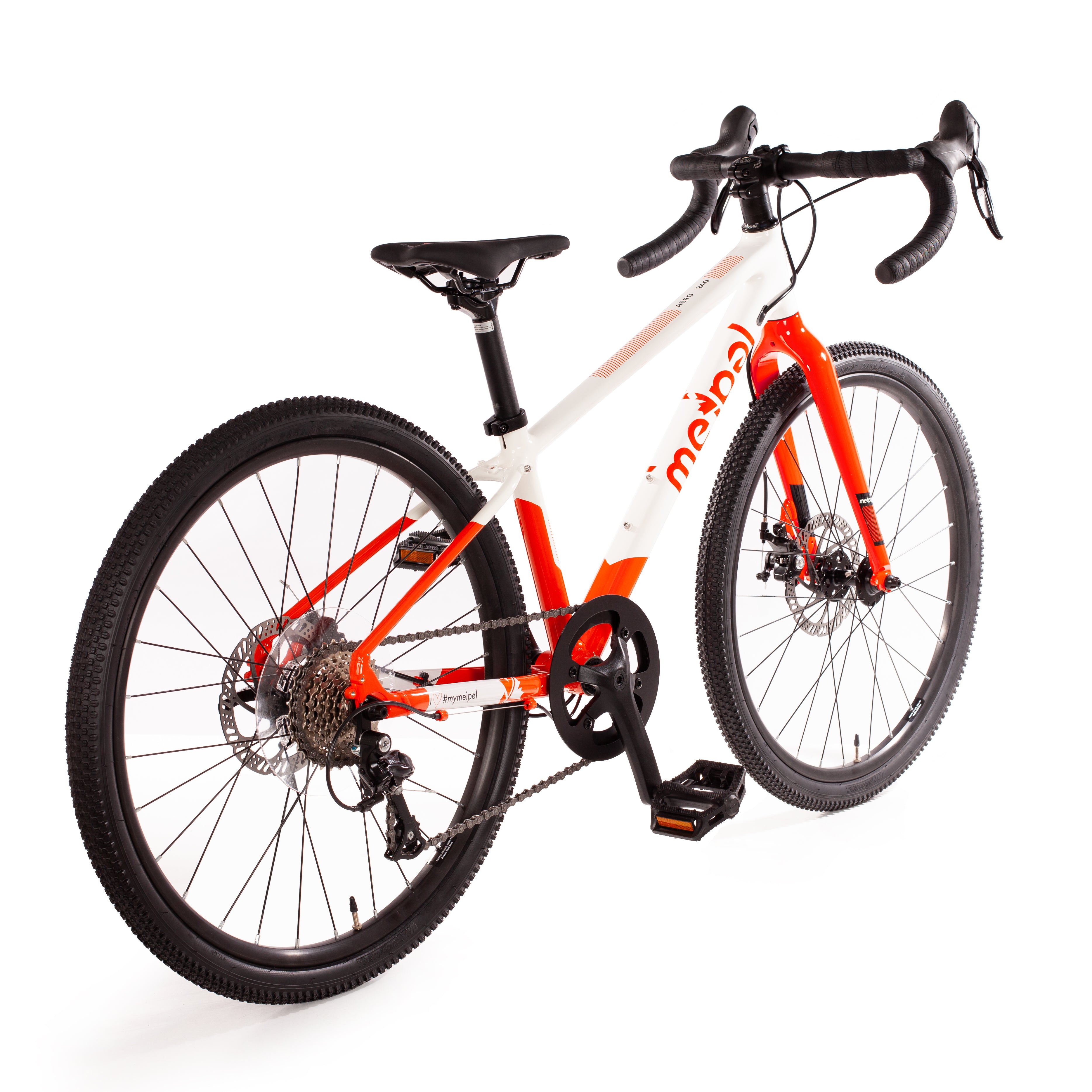 #Laufradgröße_24#Rahmenfarbe_orange / weiß