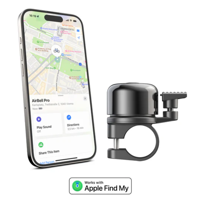 gps tracker fahrrad klingel GPS-Fahrradklingel - AirBell Pro