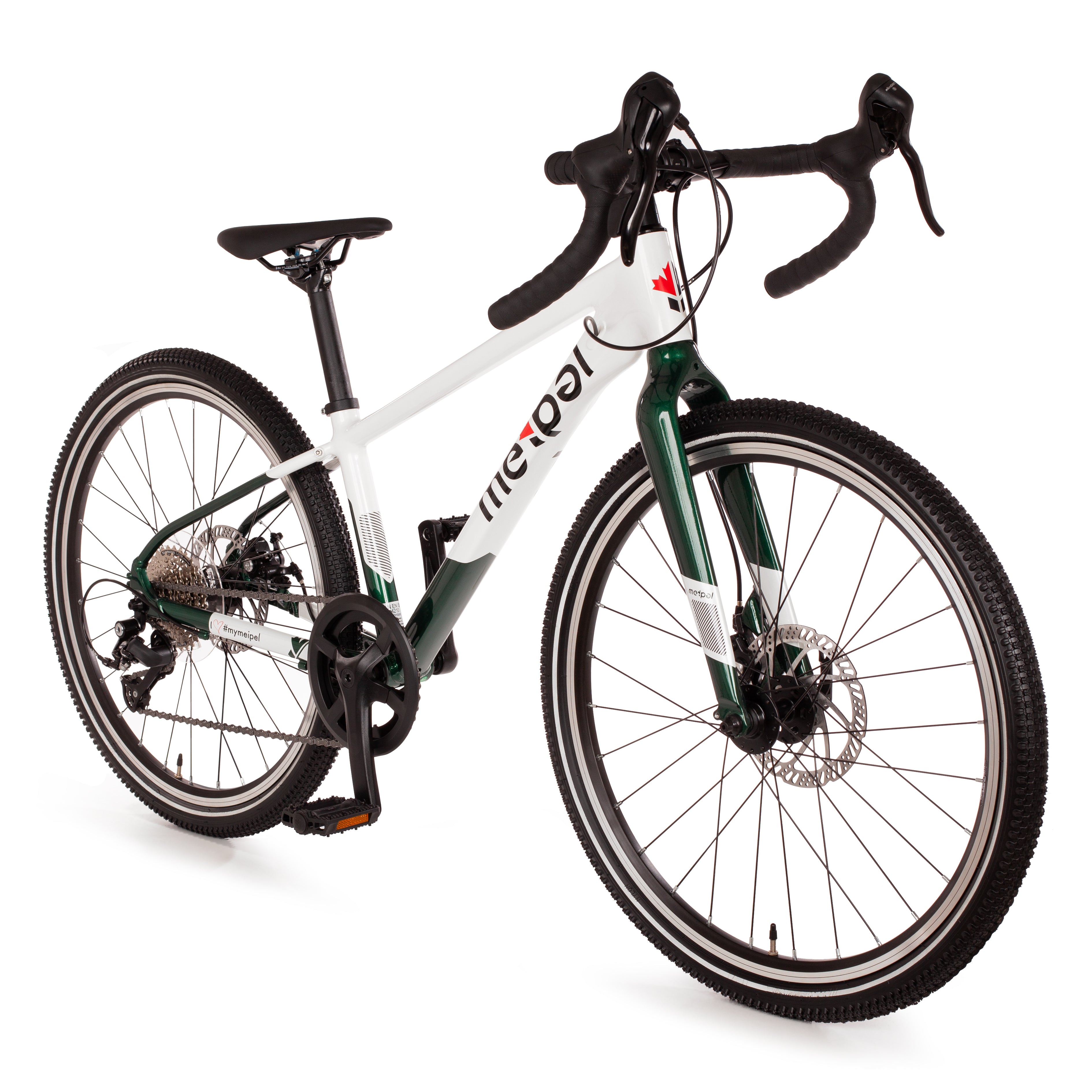 #Laufradgröße_24#Rahmenfarbe_grün / weiß