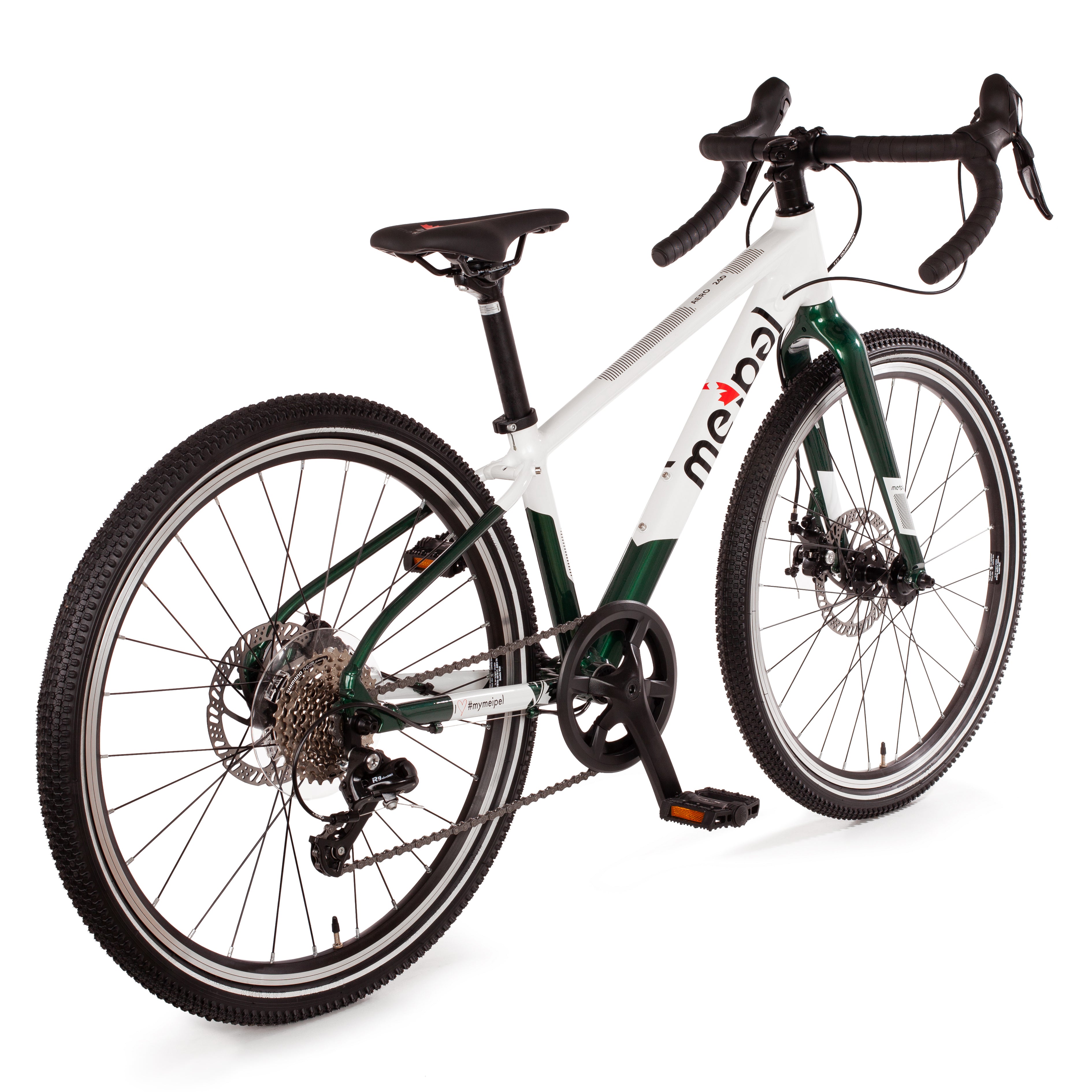 #Laufradgröße_24#Rahmenfarbe_grün / weiß